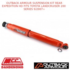 OUTBACK ARMOUR SUSPENSION KIT REAR EXPD HD FITS TOYOTA LANDCRUISER 200S 9/07+